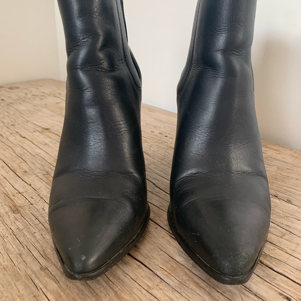 All Saints Senta Leather Bootie - Picture 4 of 6
